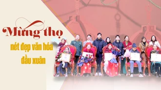 Mừng thọ - nét đẹp văn hóa đầu xuân