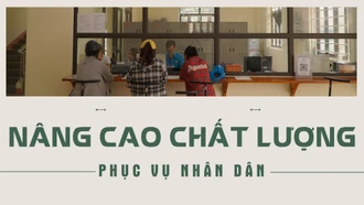 Nâng cao chất lượng phục vụ Nhân dân