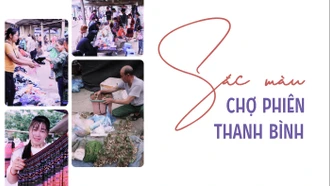 Sắc màu chợ phiên Thanh Bình