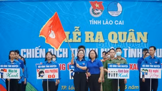 Tỉnh đoàn Lào Cai phát động ra quân Chiến dịch thanh niên tình nguyện hè năm 2023