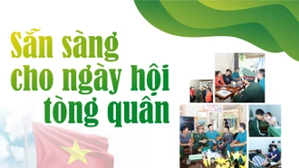 Sẵn sàng cho ngày hội tòng quân