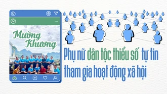 Phụ nữ dân tộc thiểu số tự tin tham gia hoạt động xã hội