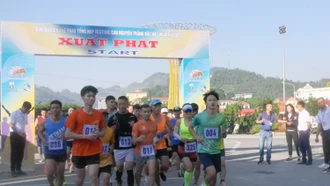 Sôi động Giải Marathon vượt núi Tây Bắc - Lào Cai năm 2023