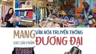 Mang văn hóa truyền thống vào sản phẩm đương đại