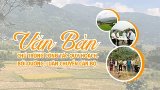 Văn Bàn chú trọng công tác quy hoạch, bồi dưỡng, luân chuyển cán bộ