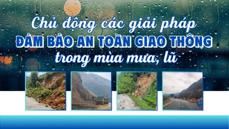 Chủ động các giải pháp đảm bảo an toàn giao thông trong mùa mưa, lũ