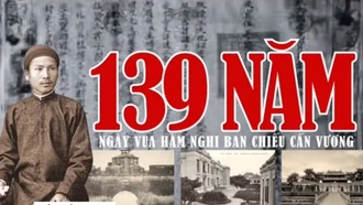 Kỷ niệm 139 năm ngày vua Hàm Nghi ban Chiếu Cần Vương