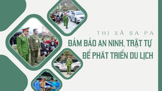 Thị xã Sa Pa: Đảm bảo an ninh, trật tự để phát triển du lịch