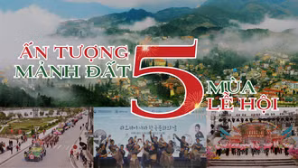 Ấn tượng mảnh đất 5 mùa lễ hội