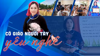 Cô giáo người Tày yêu nghề