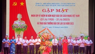 Lời cảm ơn của Báo Lào Cai nhân kỷ niệm 98 năm Ngày Báo chí cách mạng Việt Nam