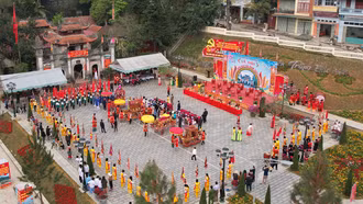 Tưng bừng Lễ hội đền Bắc Hà năm 2024