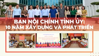 Ban Nội chính Tỉnh ủy: 10 năm xây dựng và phát triển