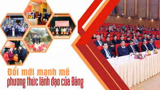 Đổi mới mạnh mẽ phương thức lãnh đạo của Đảng