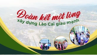 Đoàn kết một lòng, xây dựng Lào Cai giàu mạnh