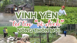 Vĩnh Yên tự tin “về đích” nông thôn mới