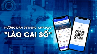 [Infographic] Hướng dẫn sử dụng app Zalo "Lào Cai số"