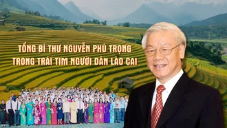 Tổng Bí thư Nguyễn Phú Trọng trong trái tim người dân Lào Cai