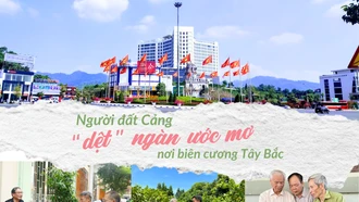 Người đất Cảng “dệt” ước mơ nơi biên cương Tây Bắc