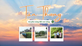 Tân Thượng - trù phú vùng đất ven sông