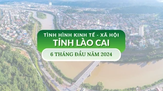 [Infographic] Kết quả kinh tế - xã hội tỉnh Lào Cai 6 tháng đầu năm 2024