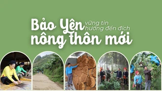 Bảo Yên vững tin hướng đến đích nông thôn mới