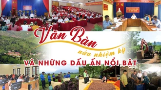 Văn Bàn nửa nhiệm kỳ và những dấu ấn nổi bật