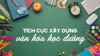 Tích cực xây dựng văn hóa học đường