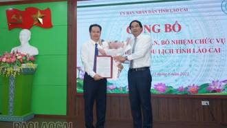 Công bố quyết định bổ nhiệm Phó Giám đốc Sở Du lịch