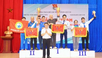 Hòa Bình giành giải Nhất toàn đoàn tại Giải Vovinam các câu lạc bộ thanh thiếu nhi tỉnh Lào Cai lần I, năm 2024