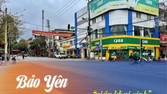 Bảo Yên: Những tuyến phố đã có “giấy khai sinh”