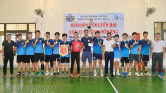 Câu lạc bộ Bảo Hà vô địch Giải bóng chuyền hơi lứa tuổi THPT mở rộng