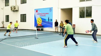 Ra mắt Câu lạc bộ Pickleball đầu tiên ở Lào Cai