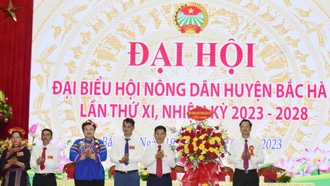 Đại hội Hội Nông dân huyện Bắc Hà lần thứ XI nhiệm kỳ 2023 - 2028