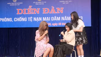 Hơn 900 học sinh Trường THPT số 1 Bát Xát tham gia diễn đàn phòng, chống tệ nạn mại dâm