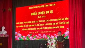 Huấn luyện tự vệ năm 2024