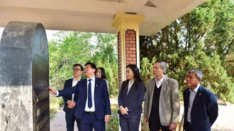 Địa chỉ đỏ giáo dục truyền thống cho cán bộ làm công tác tuyên giáo