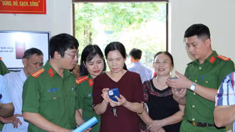 Thành phố Lào Cai: Ra mắt mô hình “Bộ phận một cửa” công an phường