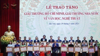 Điều kiện xét tặng "Giải thưởng Hồ Chí Minh", "Giải thưởng Nhà nước" về văn học, nghệ thuật