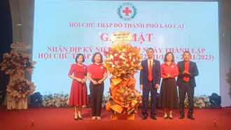 Nhiều hoạt động kỷ niệm 77 năm ngày thành lập Hội Chữ thập đỏ Việt Nam