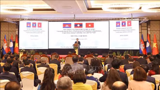 Khai mạc Hội nghị cấp cao Quốc hội ba nước Campuchia - Lào - Việt Nam