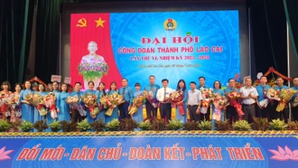 Đại hội Công đoàn thành phố Lào Cai lần thứ VI, nhiệm kỳ 2023 - 2028
