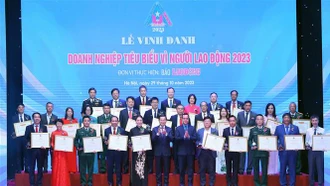 Vinh danh Doanh nghiệp tiêu biểu vì người lao động năm 2023