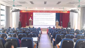 Phòng Giáo dục và Đào tạo thành phố Lào Cai triển khai nhiệm vụ trọng tâm năm học 2023 - 2024