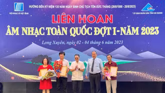 10 tác phẩm đoạt Giải A Liên hoan Âm nhạc toàn quốc đợt 1 - 2023