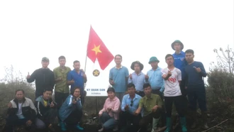 Bát Xát khảo sát đỉnh Ky Quan San
