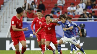 AFC Asian Cup 2023: Việt Nam thể hiện lối chơi quả cảm dù thua Nhật Bản với tỷ số 2 - 4