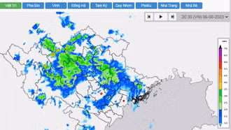 Cảnh báo dông tố, lốc, sét, mưa đá và mưa lớn cục bộ, lũ quét, trượt lở đất trên địa bàn tỉnh Lào Cai