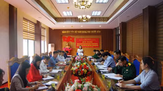 Đánh giá kết quả phối hợp hoạt động dân vận năm 2023 và triển khai nhiệm vụ năm 2024