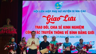 Giao lưu trao đổi, chia sẻ kinh nghiệm công tác truyền thông về bình đẳng giới 